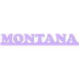 Montana.stl USA States Names