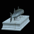 Barracuda-base-12.png fish great barracuda / Sphyraena barracuda statue detailed texture for 3d printing