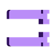 latch slide mount pieces .stl Power MacPi