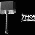 2-kopia.jpg THOR Love And Thunder Hammer Mjolnir | 3D model | 3D print | Avengers| Jane Foster