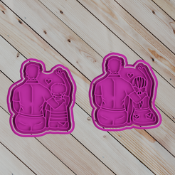 18.png STL file COOKIE CUTTER sitting with potato・3D printing design to download