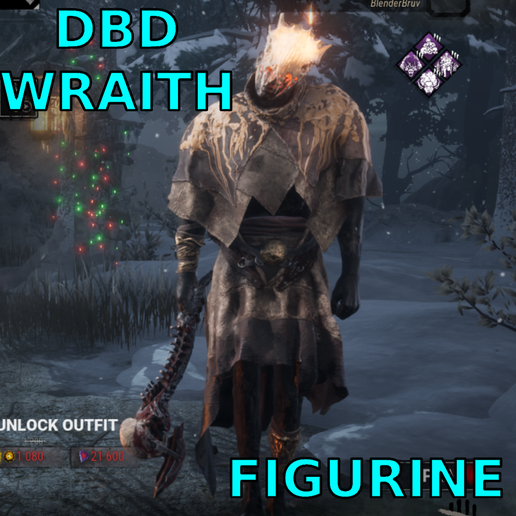 DBD Figurine Wax Warlock Wraith Killer STL – Dead by Daylight 3D Print Figurine Horror Game Statue for Resin & FDM cosmetic, outfit, costume, Free, HOliday, Halloween, Present, GIft,