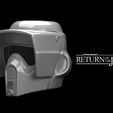 ———————— RETURN‘ EDI SCOUT TROOPER helmet | 3D model | 3D print | Printable | The Return of the Jedi | The Mandalorian