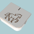Horse.png Etiqueta Trofast Tub - Cavalos