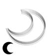 56-2.jpg Halloween cookie cutters - half-moon (style 1)