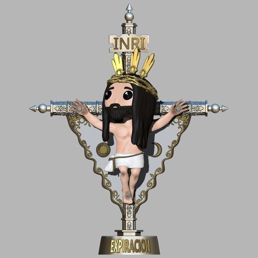 ️ CHRIST OF THE EXPIRATION JEREZ DE LA FRONTERA・ STL File for 3D ...