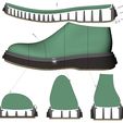 SECTION.jpg digital 3D model POD last and sole shoes size 41