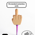 3d-print-contactless-funny-wand.png Tap To Pay Middle Finger Wand
