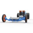 5.jpg Dragster à moteur frontal Diecast avec double V8 suralimenté Échelle 1:25