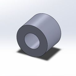 Spacer-3x6x4.6.jpg Archivo STL gratis Espaciador Schumacher Cat 3x6x4.6mm・Diseño imprimible en 3D para descargar