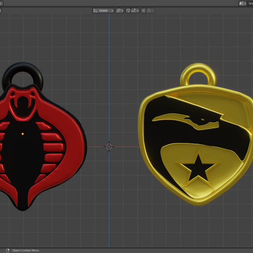 G.I. JOE VS Cobra - Keyrings