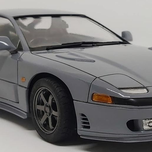 🚗 1/24 Mitsubishi GTO Twin Z Design body kit for Tamiya 24108・3D
