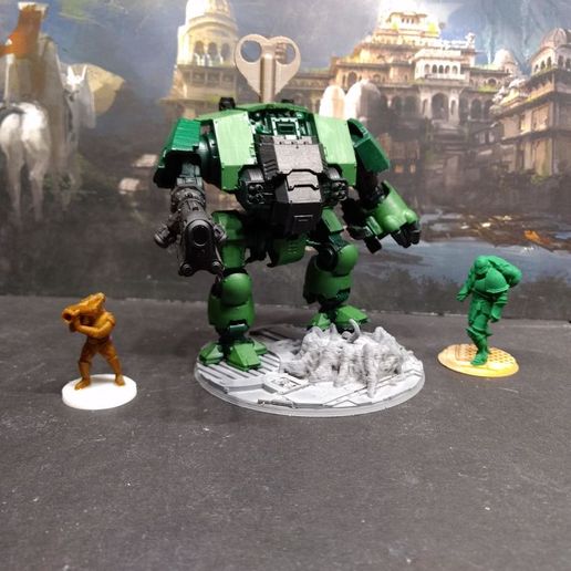 Windup Automated Mausoleum for Nearly Dead Oversized Interstellar Jarheads 3D model