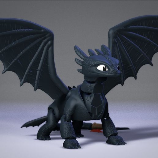Toothless Dragon