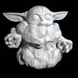 yoda2.png Baby Yoda with a double openable ball