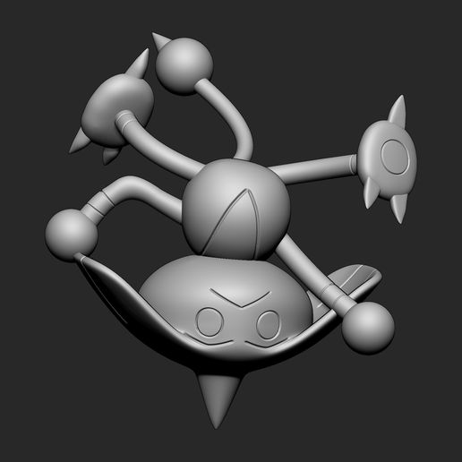hitmontop-7.jpg Pokemon - Hitmontop with 2 poses