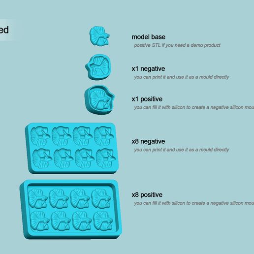 12-0.jpg Jelly Candy Betta Fish Molding - Gummy Mould