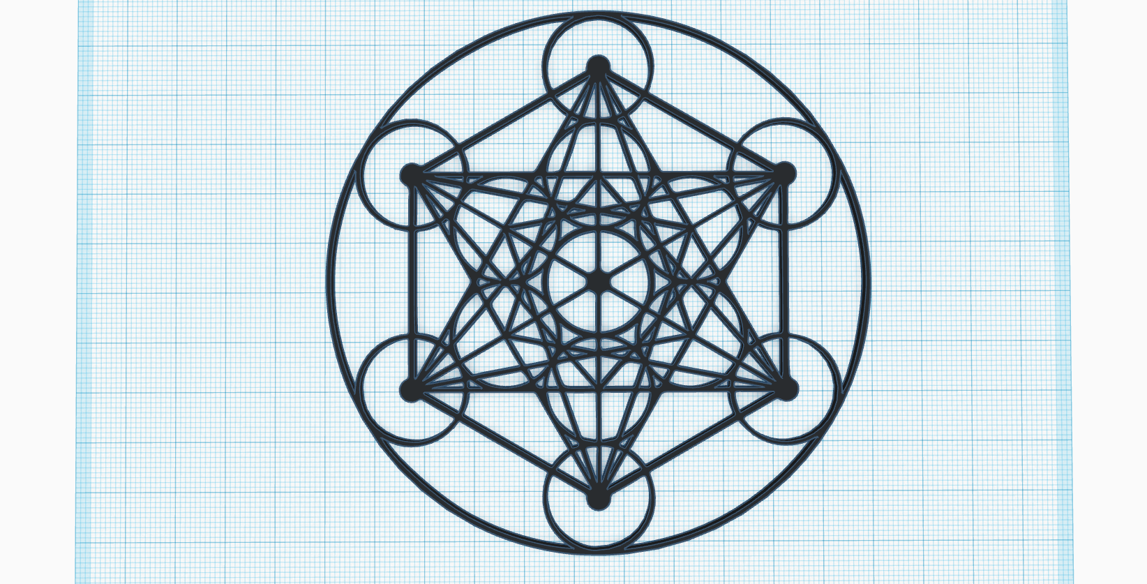 metatron-tetrahedron.png 3D file Sacred geometry, Flower of Life, Seed of Life, Metatron's Cube, Merkaba, platonic solids PACK of 7 models・3D printable model to download, Allexxe