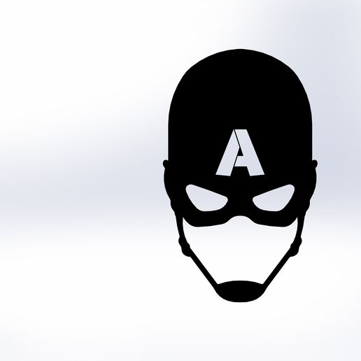 CAPTAN AMERİKA - 3D model önizlemesi