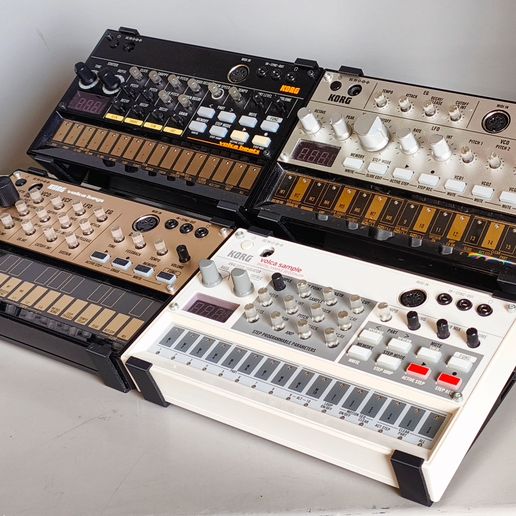 🎵 Modular Stand System for the Korg Volca Series・ STEP File for 3D ...