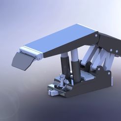 Izometric View - Main Pistons Max.JPG LTCC (Longwall Top Coal Caving) Machine Model