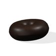 1.jpg Donut chocolate DONA 3D MODEL - 3D PRINTING - OBJ - FBX - 3D PROJECT CREATE  GAME READY BREAD BREAD Donut chocolate DONA FOOD