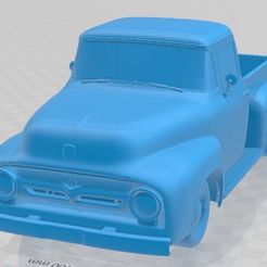 Ford-F-100-1956-Solido-1.jpg 3D file Ford F 100 1956 Printable Car・3D printable model to download