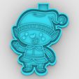 christmas-elf_1.jpg рождественский эльф - форма для фрэша - силиконовая коробка для форм