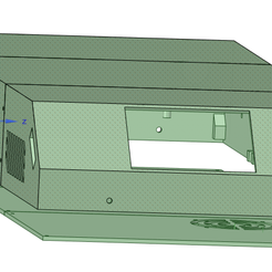 Ender_5_Plus_Case_for_Panda_Pi_board_-_Front.png Fichier STL gratuit Ender 5 Plus Boîtier pour la carte Panda Pi 2.5 / 2.8・Objet pour impression 3D à télécharger