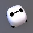cube_baymax_1.jpg Pack 6 keycaps of cube animal - pack 2 - DIGITAL FILES FOR 3D PRINTING - KEYCAP FOR MECHANICAL KEYBOARD