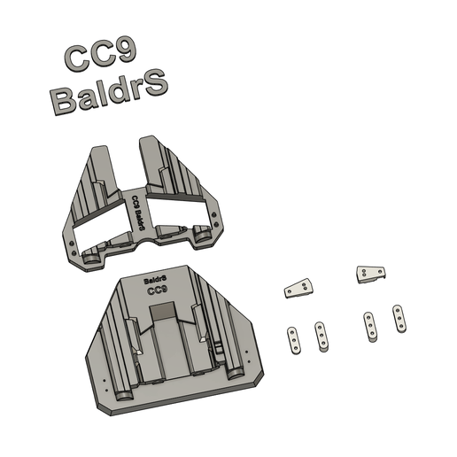 Ruger CC9 Baldr S Split Holster Mold