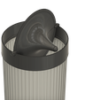 Eimer-3.png Waste garbage can, bucket swing lid, cosmetic bin, bathroom bucket