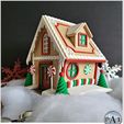 005B.jpg CHRISTMAS GINGERBREAD HOUSE - NO SUPPORTS!