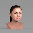 untitled.82.jpg Selena Gomez bust ready for full color 3D printing