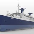 7.jpg S.S. NORWAY (1980) cruise ship printable model - full hull and waterline versions