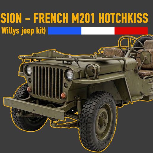 CONVERSION - French M201 Hotchkiss - 1/35