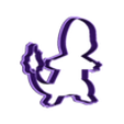 Charmander_fixed.stl Pokemon Cookie Cutters Starters and Evolutions Gen1