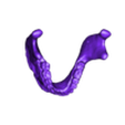 lower_jaw_with_teeth_READY_to_print_STL.stl Skull detailed