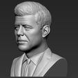3.jpg John F Kennedy bust ready for full color 3D printing