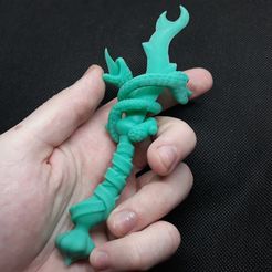 2021-09-18-19.40.23.jpg Archivo STL Puñal de serpiente・Modelo para descargar y imprimir en 3D