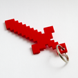 keychain_minecraft_sword_red.png Llavero Espada Minecraft
