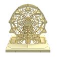 VAMD-3_Rev4_NVLI.jpeg Ferris Wheel Display for Cupcakes & Delis For Laser Cutting