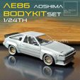 a2.jpg Classic Bodykit for AE86 AOSHIMA 1-24th Modelkit
