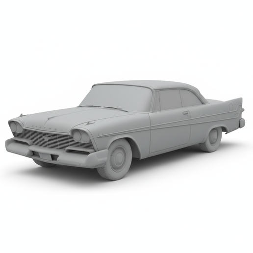 Plymouth Belvedere 1960s muscle car STL, car wall art STL, lowrider car STL, car toy STL, formula car STL, 1:6 car STL, parking lot diorama STL, 2000s tuner car STL, street build car STL, convertible STL, car collectible STL, drag car STL, modern car STL,