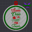 Santa-Claus-Is-Coming-To-Town.png 🎄 ¡48 adornos giratorios para el árbol de Navidad!
