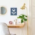 Malefica.jpg Free STL file Malefica decorative panel・3D print model to download