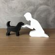 IMG-20240322-WA0128.jpg Boy and his Beagle for 3D printer or laser cut
