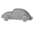 solid_0073.png 1950s Volkswagen Beetle 3D Print Model