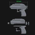 09.JPG DC-17 Captain Rex Clone Blaster for cosplay - from Star war