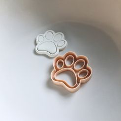 pati.jpg 3D Printed Paw Cookie Cutter, .STL Design for 3D Printers - Baking Adventure & Unique Treats